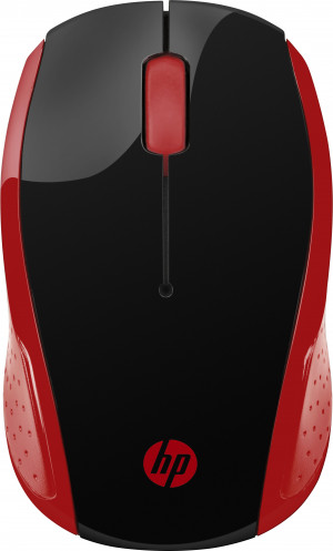 Mysz HP 200 Emprs Red Wireless