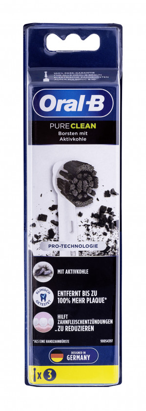 Braun końcówki Oral-B PureClean Activated Carbon