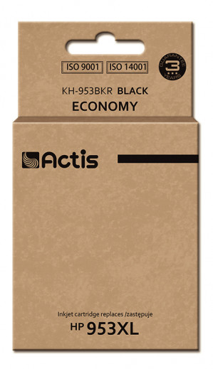 Tusz Actis KH-953BKR do drukarki HP, Zamiennik HP 953XL L0S70AE; Standard; 50 ml; czarny - Nowy Chip