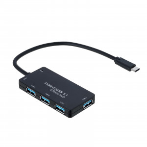 AKYGA HUB AKTYWNY USB TYPE C/4X USB3.0 AK-AD-52