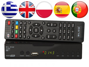 BLOW DEKODER TUNER DVB-T2 BLOW 4625FHD H.265 V2