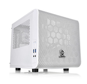 Obudowa Thermaltake Core V1 MiniITX Window-Snow Ed.