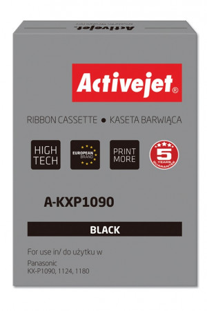 Taśma Activejet A-KXP1090 do drukarki Panasonic, Zamiennik Panasonic KX-P115; Supreme; 4000000 znaków; czarny.