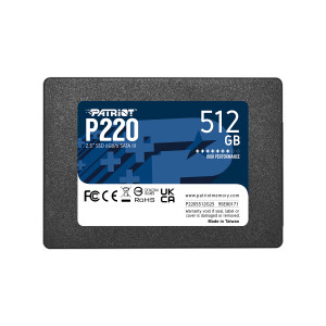 SSD PATRIOT P220 512GB SATA3 2,5