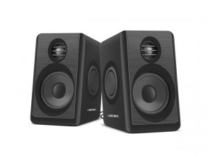 NATEC GŁOŚNIKI 2.0 LYNX 6W RMS CZARNE