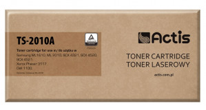 Actis TS-2010A Toner do drukarki Samsung, Zamiennik Samsung ML-1610D2/ ML-2010D3; Standard; 3000 stron; czarny.