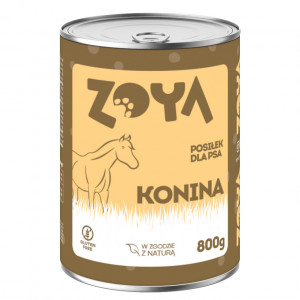 ZOYA Konina - mokra karma dla psa - 800g