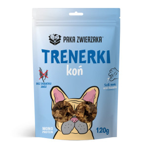 PAKA ZWIERZAKA Trenerki Koń - przysmak dla psa - 120g