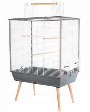 ZOLUX Neo Jili H80 Szary - klatka dla ptaków - 78 x 48 x 81cm