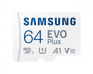 SAMSUNG EVO Plus micro SDXC 64GB MB-MC64KA/EU +ad