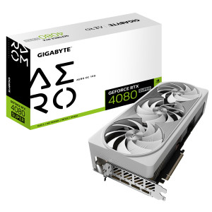 Karta graficzna Gigabyte GeForce RTX 4080 SUPER AERO OC 16GB GDDR6X (GV-N408SAERO OC-16GD)