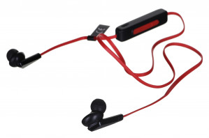 Słuchawki Lenovo HE01 (bezprzewodowe, Bluetooth, douszne, czerwone)