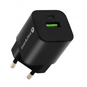 EVERACTIVE ŁADOWARKA SIECIOWA Z USB QC3.0 SC-390QB