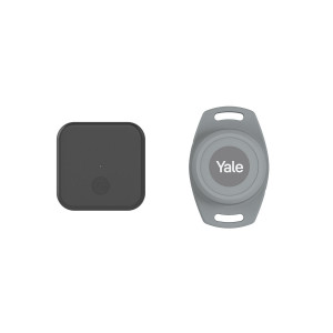 Yale Inteligentny sterownik do garażu 1x Smart Opener , 1x Door Position Sensor, 1x Magnes, 2x Dodatkowy kabel, 2x Taśma instalacyjna