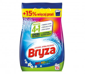 BRYZA 4w1 proszek SPRING FRESHNESS Kolor 3,575kg / 55 prań