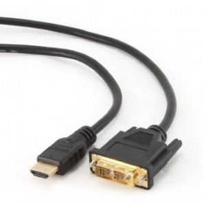 Kabel do monitora dvi-d(18+1) - hdmi(19pin) m/m 1.8 cc-hdmi-dvi-6