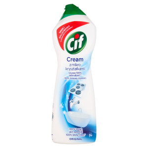 CIF Cream Origin Mleczko z mikrokryształkami 780g