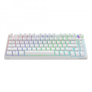 SAVIO KLAWIATURA MECHANICZNA PHENIX WHITE RED ABS
