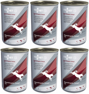 TROVET Hypoallergenic TPD z indykiem - mokra karma dla psa - 6x400g
