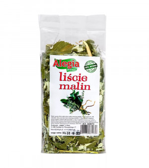 ALEGIA Liście malin - przysmak dla gryzoni i królika - 40 g