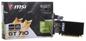 Karta graficzna MSI GeForce® GT 710, 2GB DDR3 (64 Bit), HDMI, DVI, D-Sub