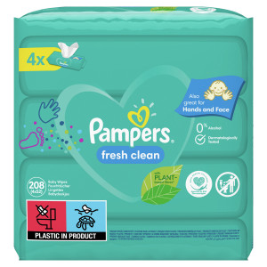 Chusteczki Pampers FreshClean 4x52