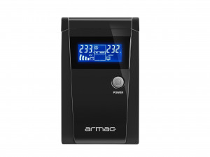 UPS ARMAC OFFICE LINE-INT 2X 230V PL O/650E/LCD