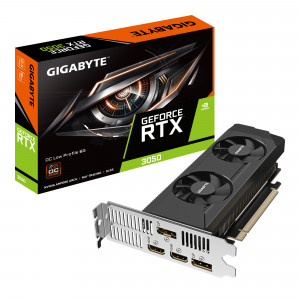 Karta graficzna Gigabyte GeForce RTX 3050 6GB OC Low Profile GDDR6 (GV-N3050OC-6GL)