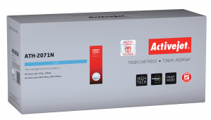 Toner Activejet ATH-2071N do drukarek HP, Zamiennik HP 117A 2071A; supreme; 700 stron; błękitny.
