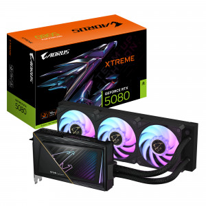 Karta graficzna Gigabyte AORUS GeForce RTX 5080 XTREME WATERFORCE 16GB (GV-N5080AORUSX W-16GD)
