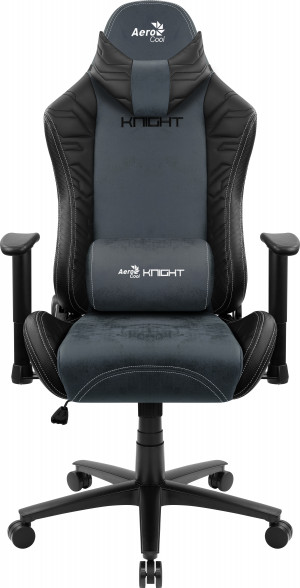 Fotel AEROCOOL FD KNIGHT czarno-niebieski