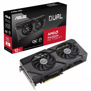 Karta graficzna ASUS Dual Radeon RX 7700 XT OC 12GB GDDR6 (90YV0JZ0-M0NA00)