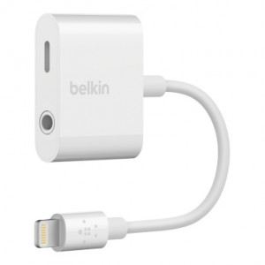 BELKIN ADAPTER 3.5 MM AUDIO + LTG CHARGE ROCKSTAR