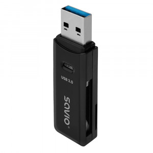 SAVIO CZYTNIK KART SD, USB 3.0 AK-64