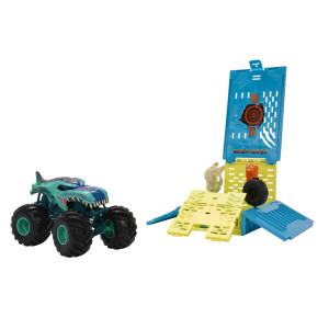 Hot WheelsMT Mega Wrex Przenośny zestaw kaskaderski HNC29