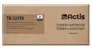 Actis TB-325YA Toner do drukarki Brother, Zamiennik Brother TN-325Y; Standard; 3500 stron; żółty.