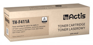 Actis TH-F411A Toner do drukarki HP, Zamiennik HP 410A CF411A; Standard; 2300 stron; błękitny.