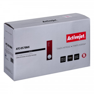 Activejet ATC-057BNX Toner do drukarek Canon; Zamiennik Canon CRG-057HBK; Supreme; 10000 stron; czarny, Z CHIP