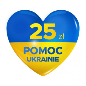 Cegiełka dla Ukrainy 25 zł - akcja charytatywna