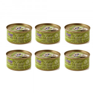 FISH4CATS Filet tuńczyka z omułkiem zielonowargowym - mokra karma dla kota - 6x70g