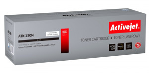 Activejet ATK-130N Toner do drukarki Kyocera, Zamiennik Kyocera TK-130; Supreme; 7200 stron; czarny.