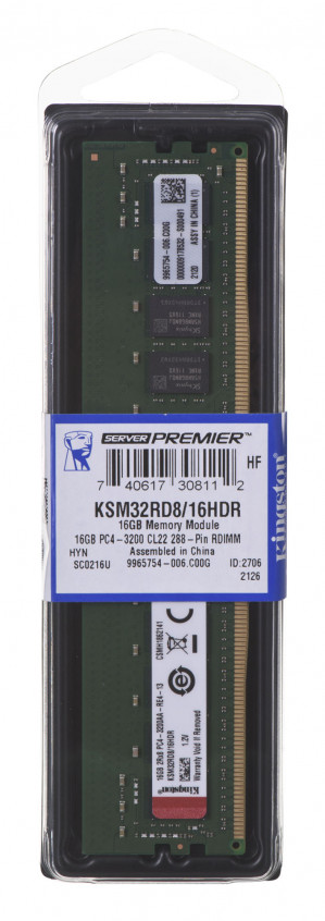 KINGSTON 16GB DDR4 ECC REG 3200MHz KSM32RD8/16HDR