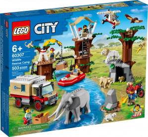 LEGO City 60307 Obóz ratowania dzikich zwierząt