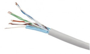 Gembird ftp kabel drut kat 5e awg24 100% miedź 305m fpc-5004e-so
