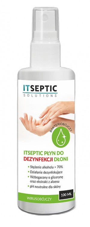ITSEPTIC Płyn do dezynfekcji dłoni, 100 ml