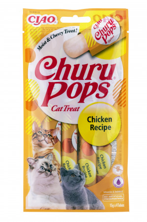 Przysmak CHURU Pops Kurczak dla kota 4x14g