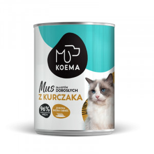 Koema Mus kurczak 400g dla kota