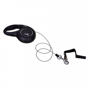 Smycz NEW CLASSIC XS linka -3m -do 8kg czarny