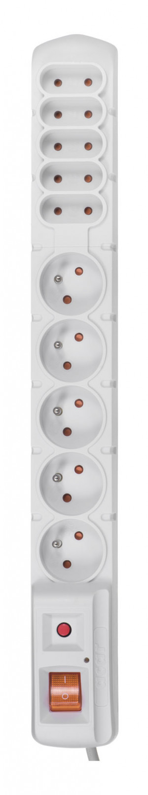 ACAR S10-listwa przeciwprzepięciowa,10gniazd/1,5m/s