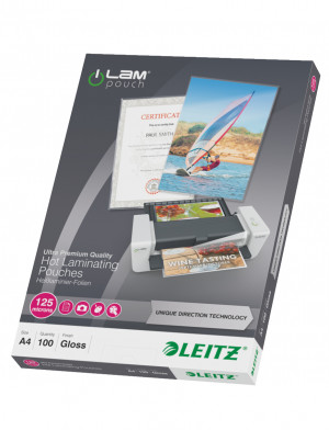 Leitz Folia do laminacji iLAM UDT A4 125 mic.
